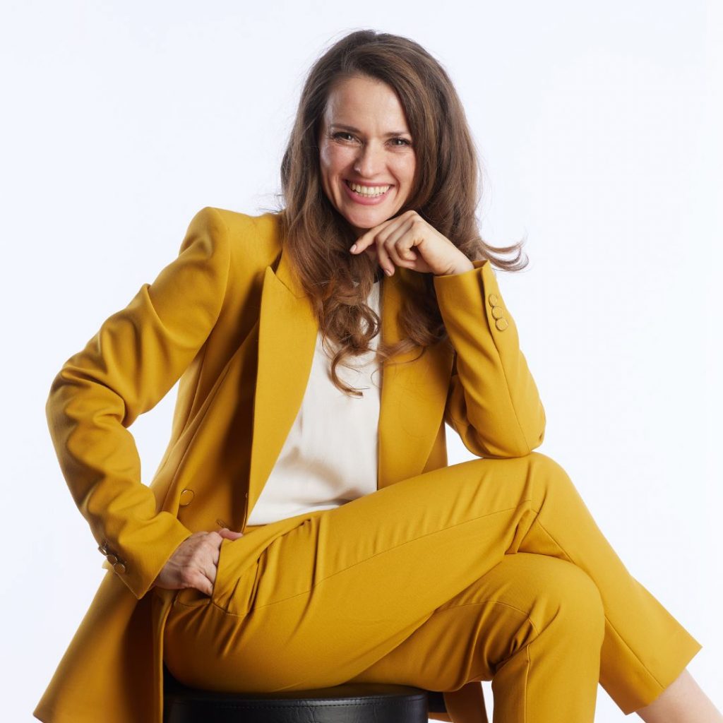 mujer segura de si misma con el ayuno intermitente de Audrey MJ