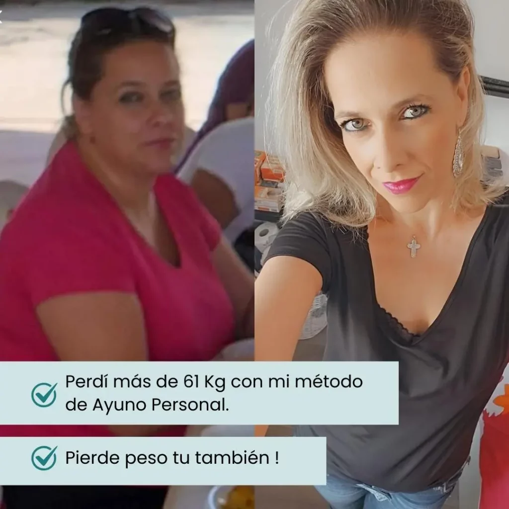 coaching nutricional ayuno intermitente sin efecto rebote el antes y el despues de perder peso