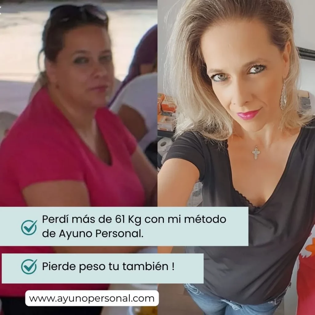 cambio fisico del antes a despues de hacer ayuno