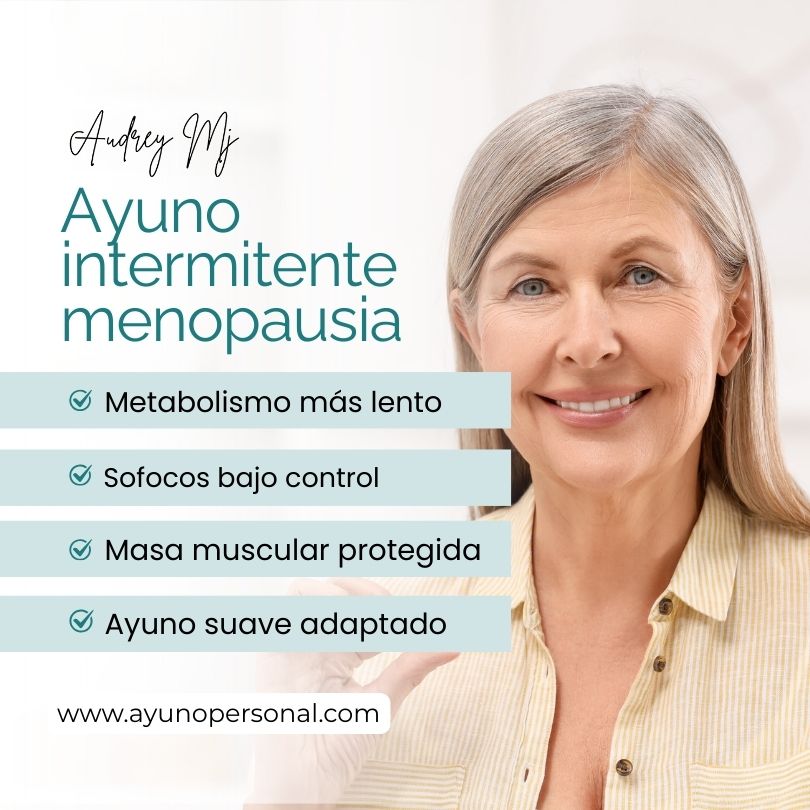 ayuno intermitente mujer 50 años mujer mayor